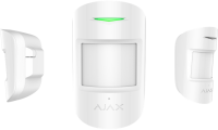 AJAX - PIR Bewegungs- und Glasbruchmelder - CombiProtect (Weiß)