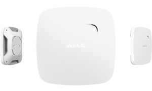 AJAX - Rauchmelder mit Temperatursensor - FireProtect (Weiß)