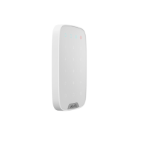 AJAX - Bedienteil - KeyPad mit Sensortastatur (Weiß)