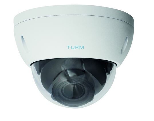 TURM IP Professional 4 MP Dome Kamera mit 40m Nachtsicht und 2.7-13.5 mm Motorzoom