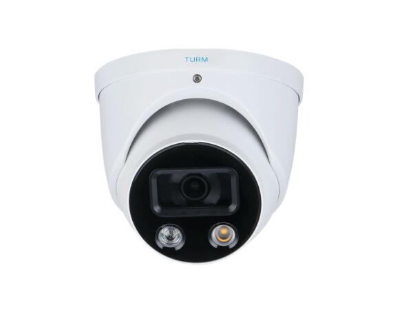 TURM IP Professional 8 MP ProAI Eyeball Kamera, DEF3NCE, 2.8 mm Objektiv mit 106° Blickwinkel