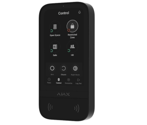 AJAX - KeyPad TouchScreen Bedienteil mit Touchscreen Schwarz