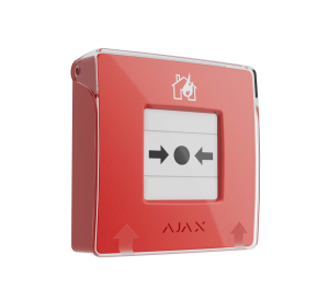 AJAX - Manual Call Point Hausalarm Rot