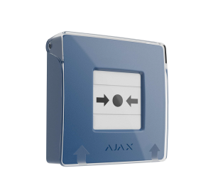 AJAX - Manual Call Point Hausalarm Blau